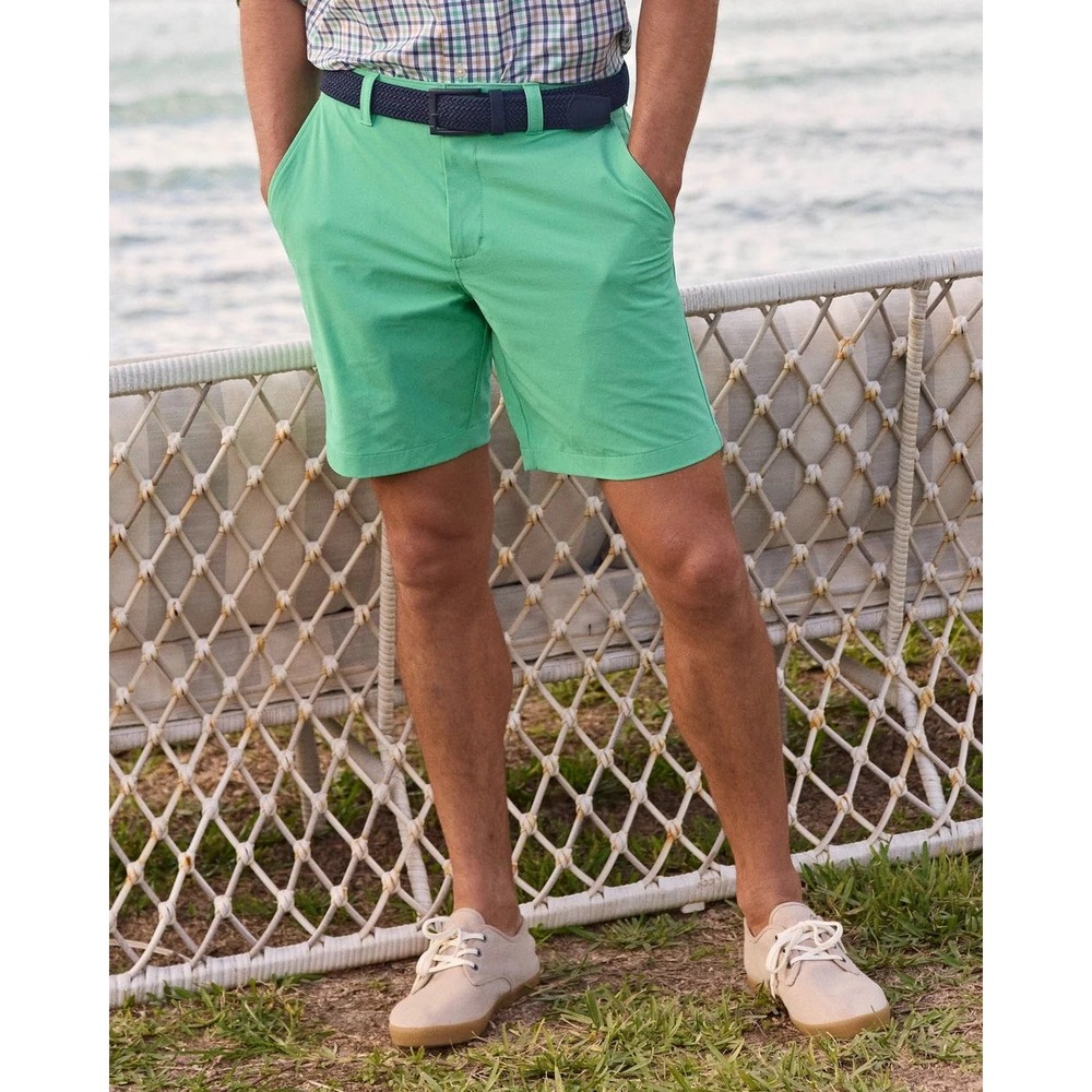 Southern Tide Mens Brrrdie Gulf Shorts Jade Green 36 8 Inch Inseam 7769 NEW